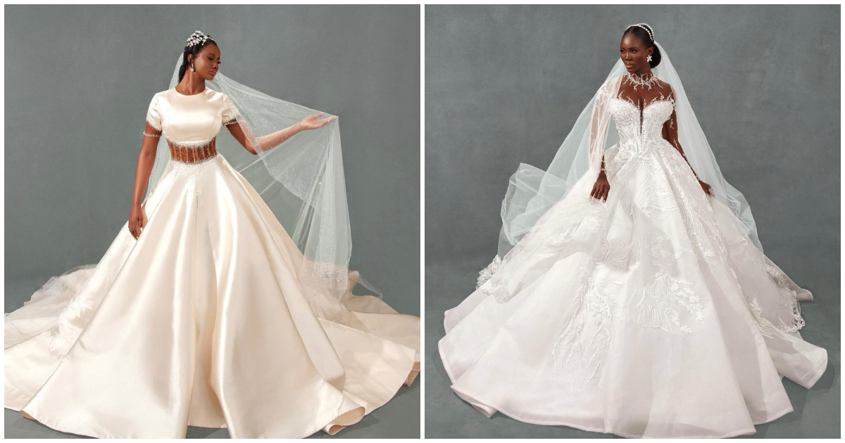 Beautiful gowns by Ghanaian designer Pistis GH