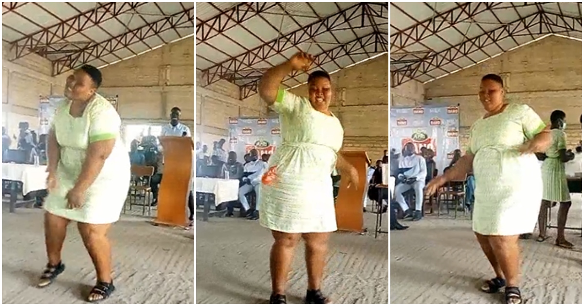 Plus Size NASEC Student Busts Serious Dance Moves In Video; Netizens Fall In Love