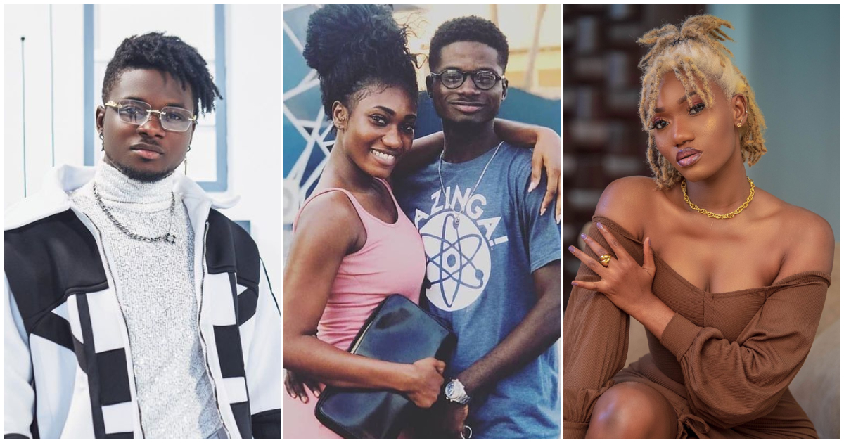 Kuami Eugene and Wendy Shay's old lovey-dovey photo causes stir online: "Ebe lookalikes anaa"