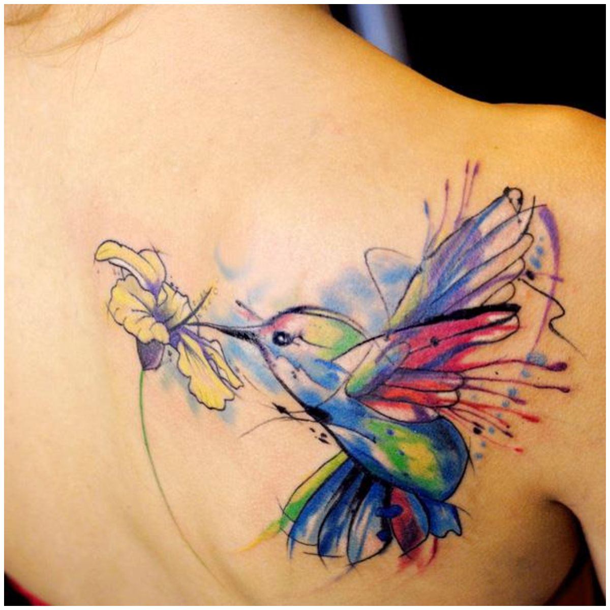 Hummingbird Tattoo Simple Hummingbird Tattoos Bird Tattoo Tattoo Flash  Digital Download Small Hummingbird Tattoo With Flowers - Etsy Norway