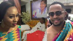 Photos of the truckload of dowry items Adwoa Safo's husband paid to marry her pop up