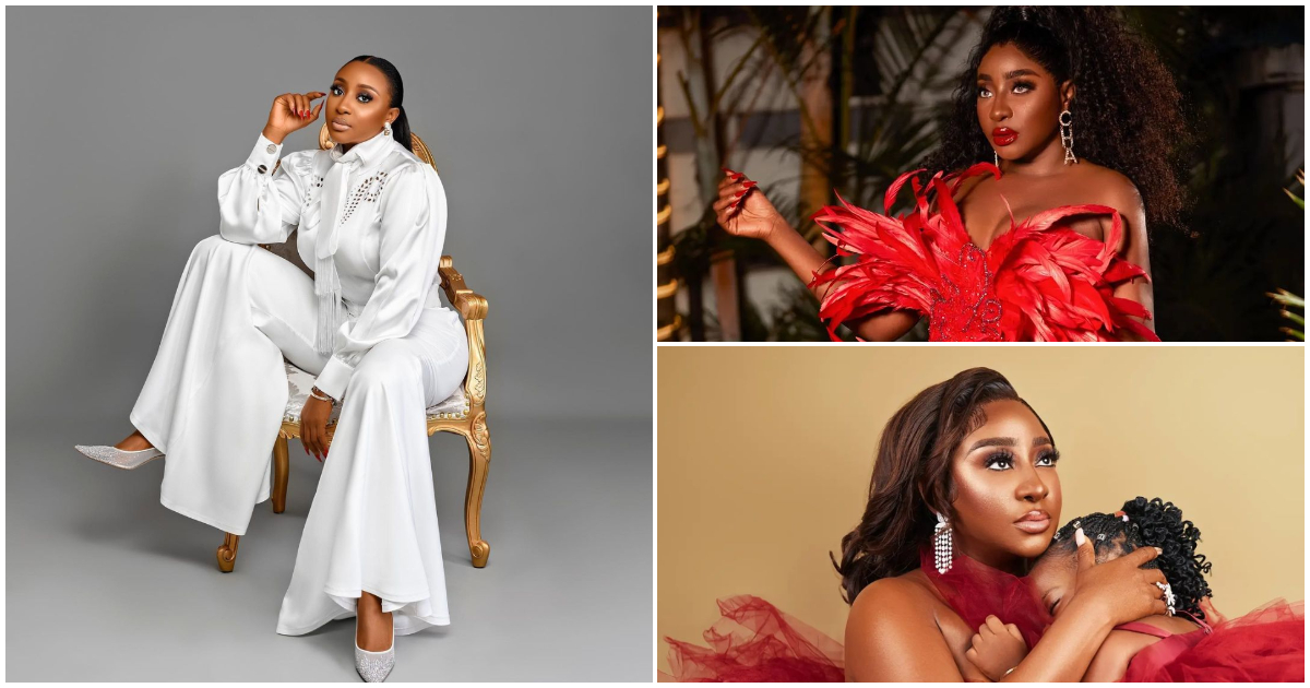 Nana Ama McBrown has reacted to the stunning photos of Ini Edo and her daughter in matching red outfits