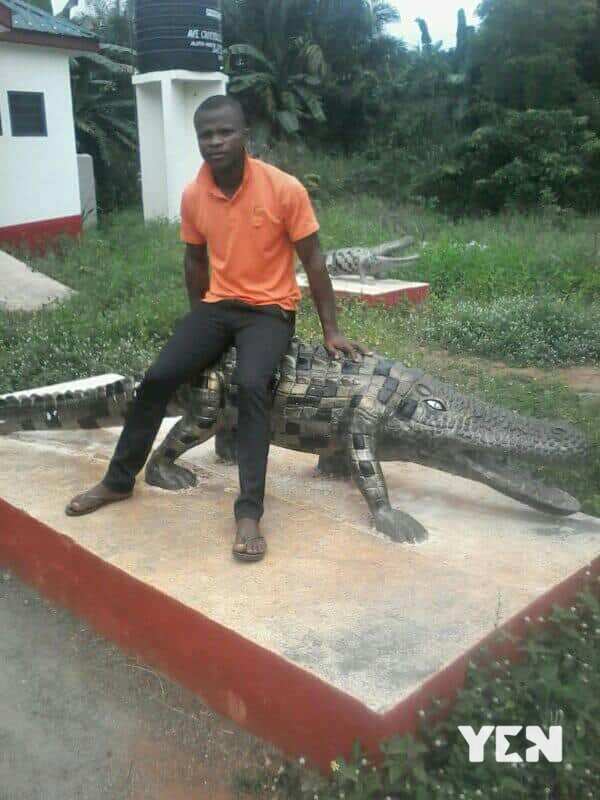People & Places: A look into Volta region's Ave Dakpa Crocodile pond with friendly crocodiles (photos)