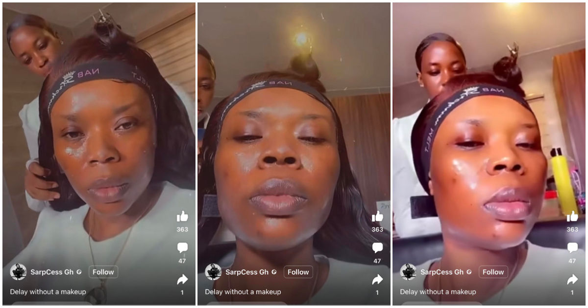 Deloris Frimpong Manso looks totally unrecognisable as no makeup video pops up