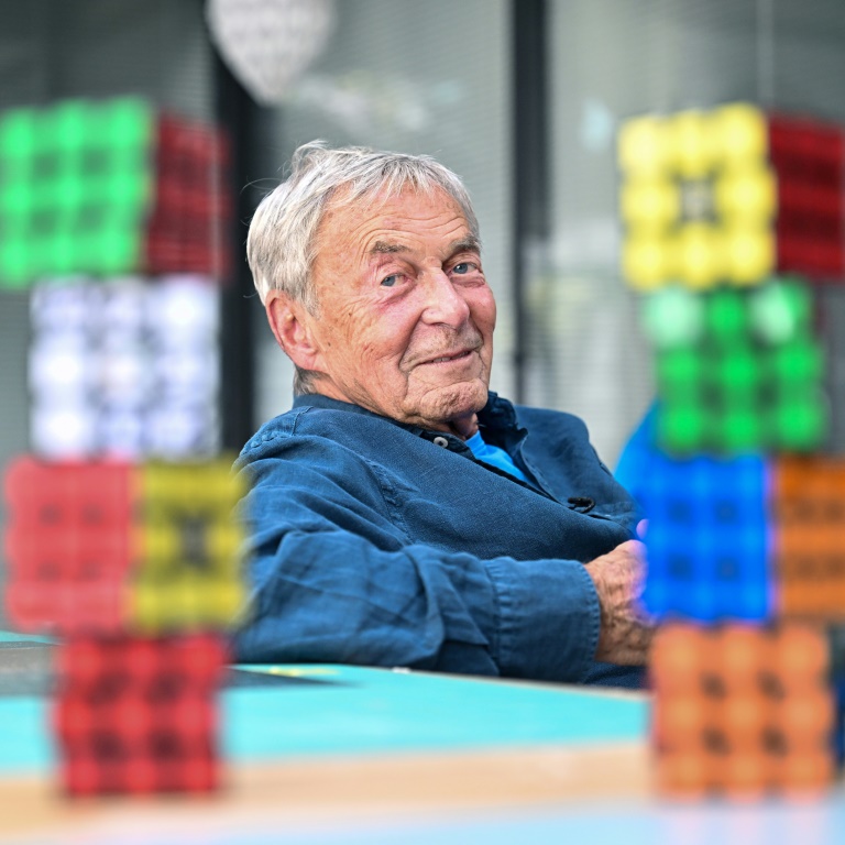 Success cubed: Hungarian inventor Erno Rubik, the man who created Rubik's Cube