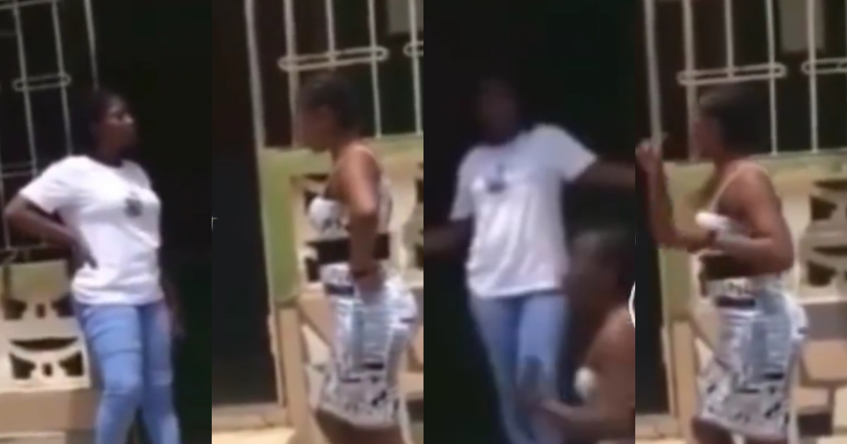 It's not him - Lady clashes with bestie as she defends her boyfriend over pregnancy (video)