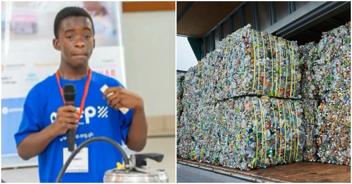 Talented pupils turn waste plastic into fuel.