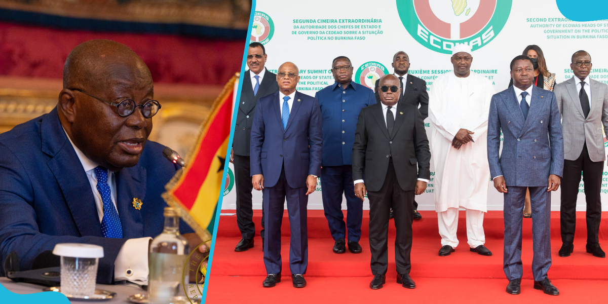 Nana Akufo-Addo with other West African leaders