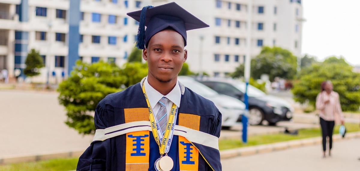 Overall best graduating student of UPSA shares his story