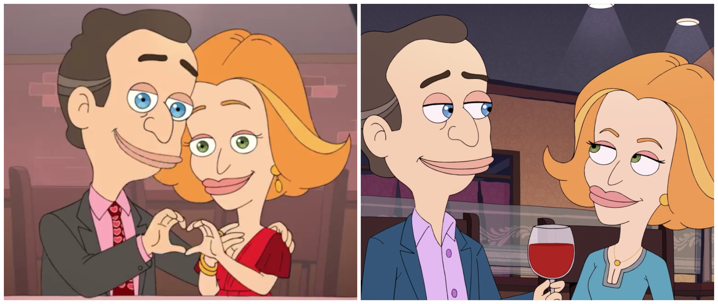 Cartoon couples