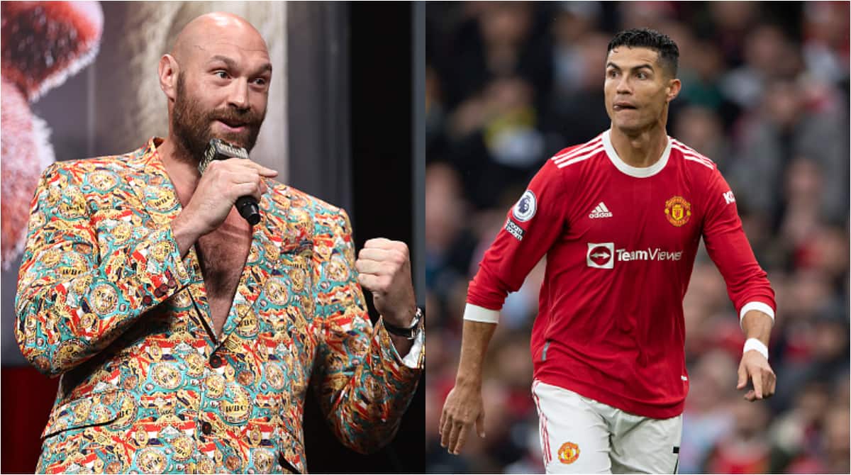 Panic at Old Trafford as Manchester-based Tyson Fury sends huge message to Cristiano Ronaldo