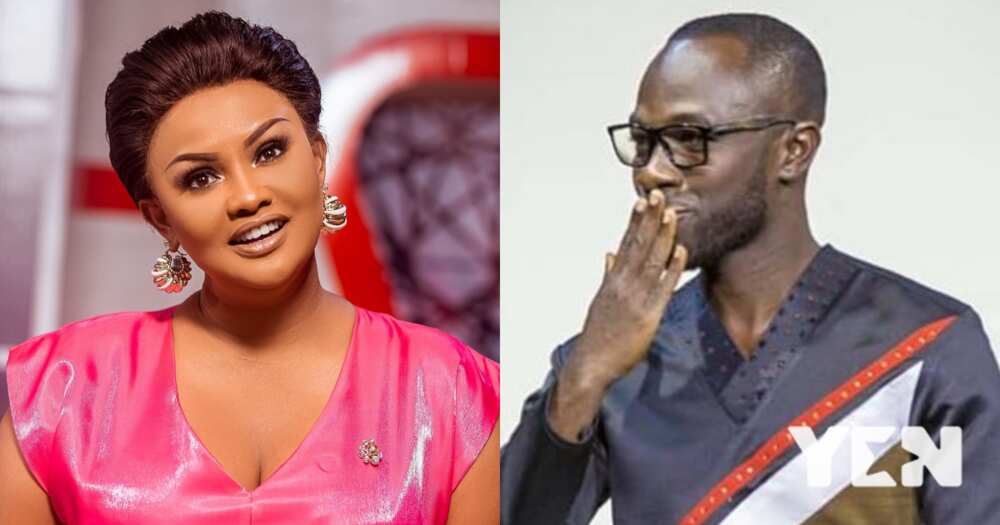 McBrown: Photo of Actress Looking Disappointed on VGMA stage with Okyeame Kwame drops