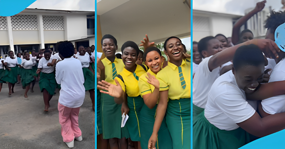 Afronita visits her alma mater, Wesley Girls' Senior High School