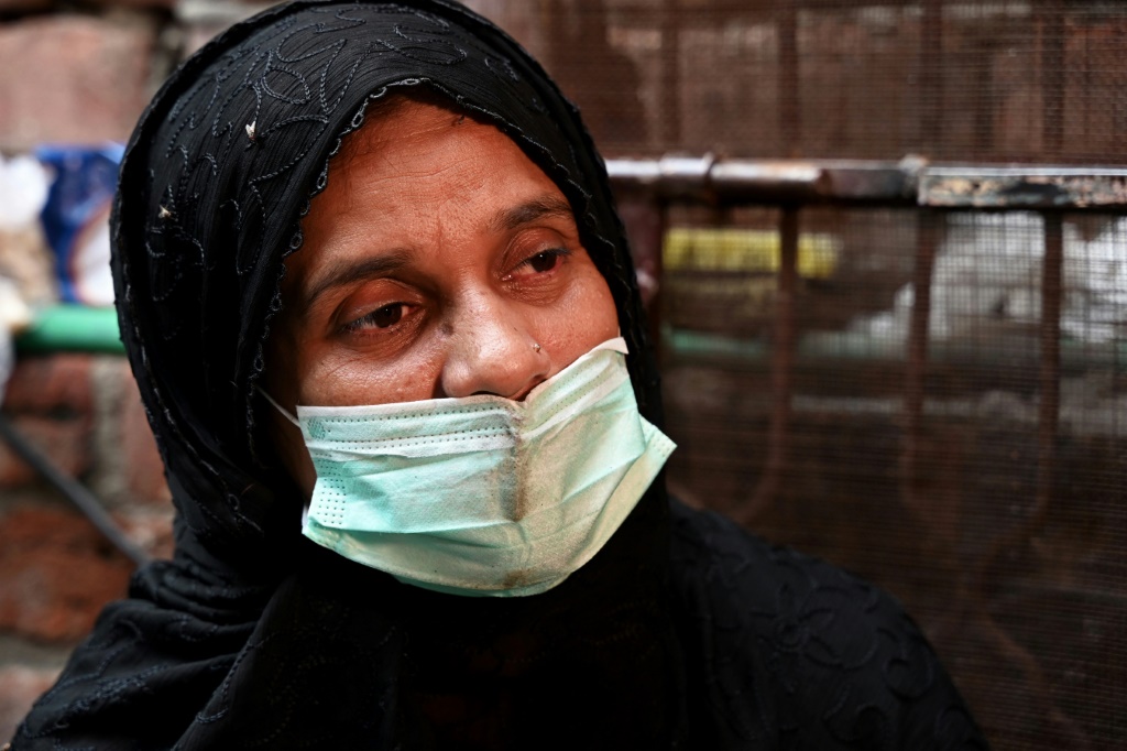 Factory worker Lubna Babar was made redundant at the beginning of the year