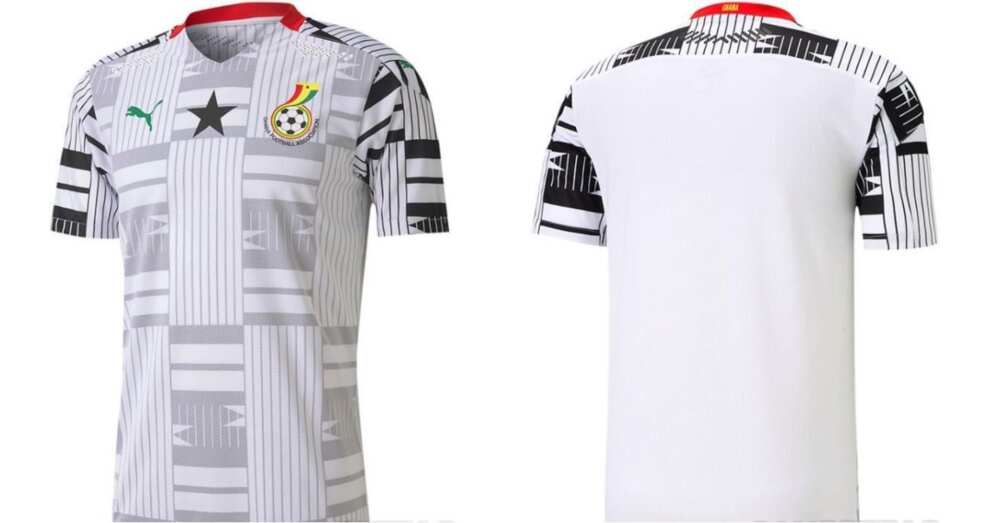 New home & away jerseys for the Black Stars surface online; football fans unhappy