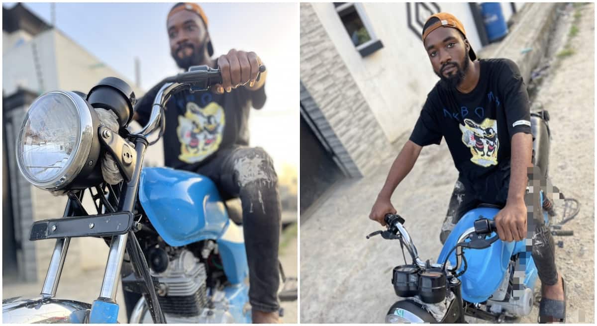 Nigerian man says he is preparing to ride a bike from Lagos to London.