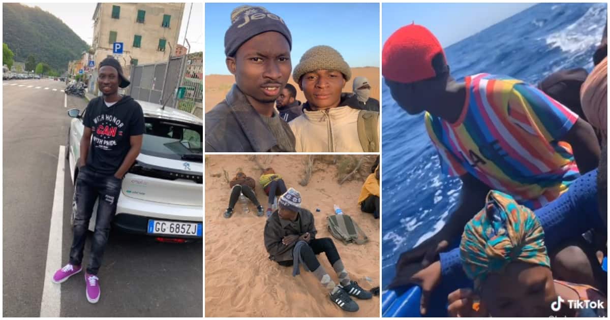 Bukasa Mani, Nigerian man migrates to Europe via sea and road, migration stories, successful migration stories, Italy, Tunisia