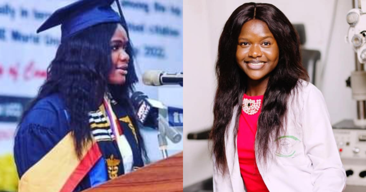 Asantewaa A-MacCarthy graduates as the valedictorian with 3 awards from UCC