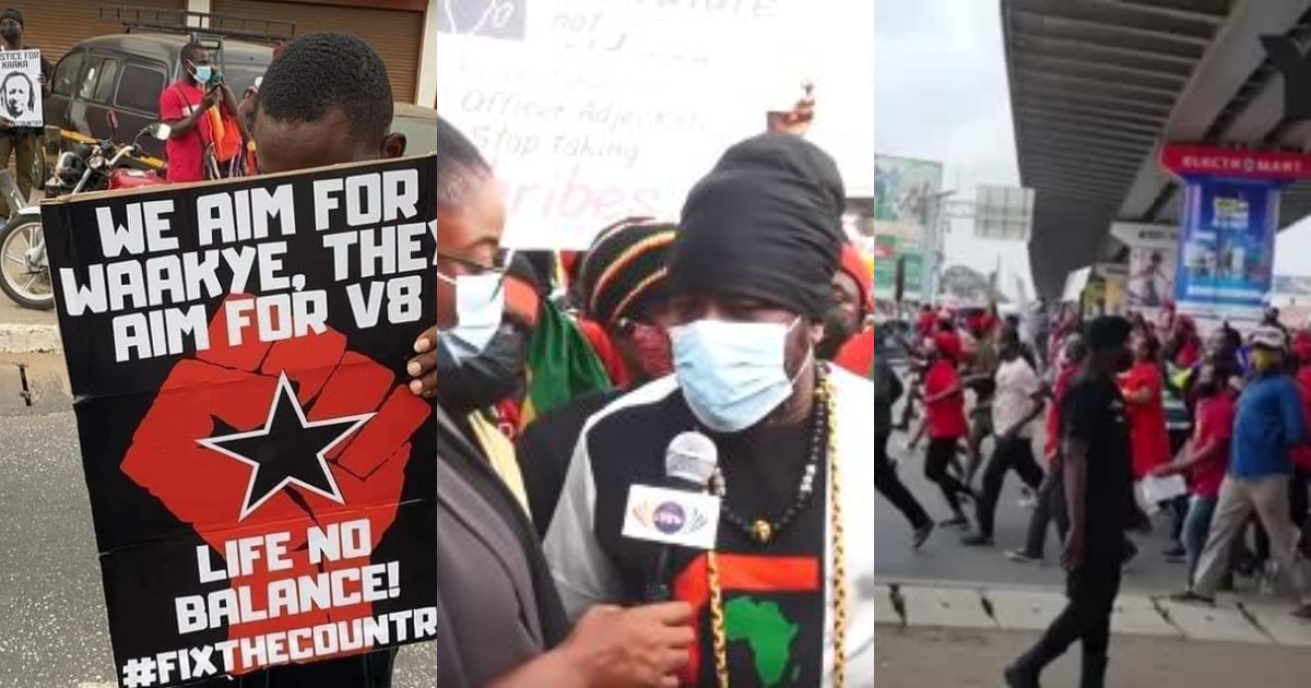 I was excited that many celebs did not show up for #FixTheCountry demo - Blakk Rasta (video)