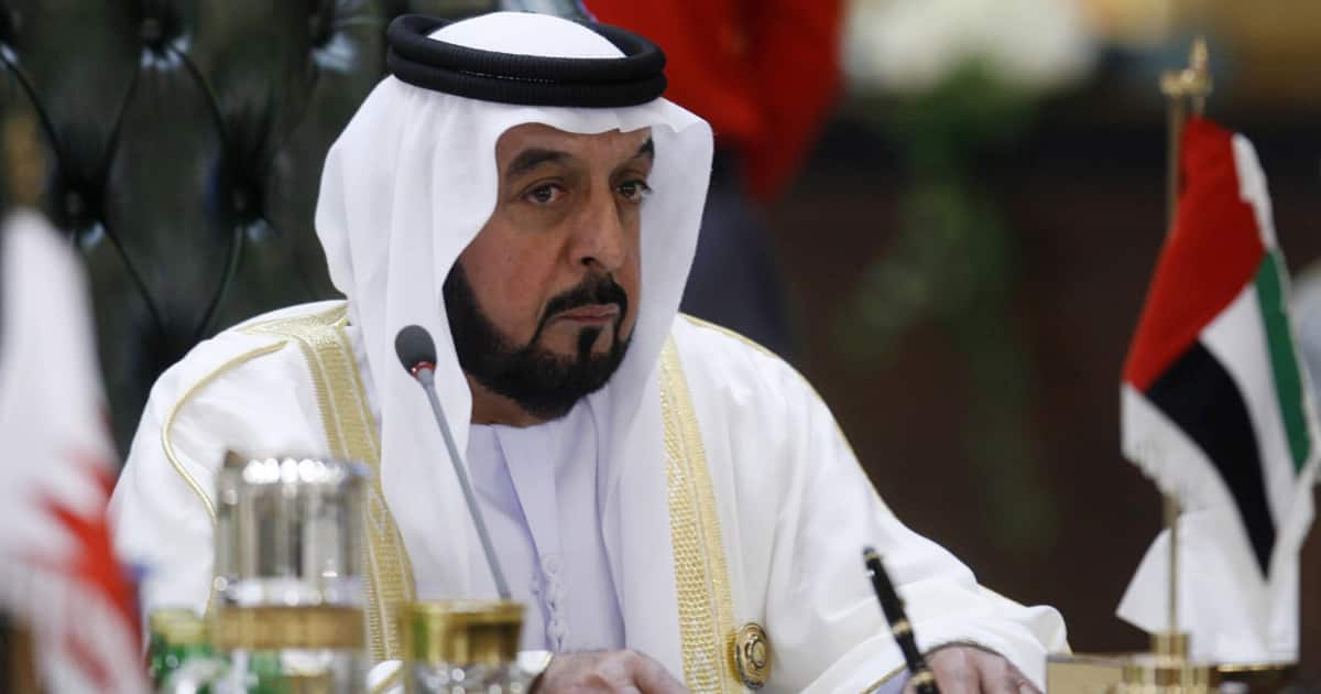 United Arab Emirates President Sheikh Khalifa bin Zayed dies, suffered stroke in 2014