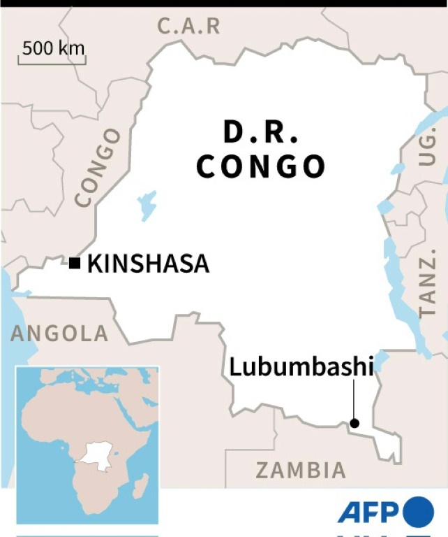 The vast mine lies in the heart of DR Congo's mineral belt, about 180 kilometres (100 miles) northwest of Lubumbashi