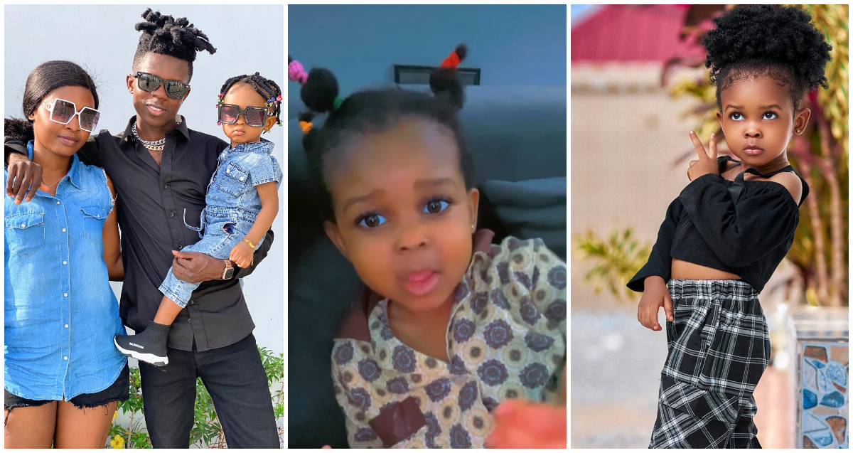Strongman Burner's daughter, Simona wows many with her speaking ability