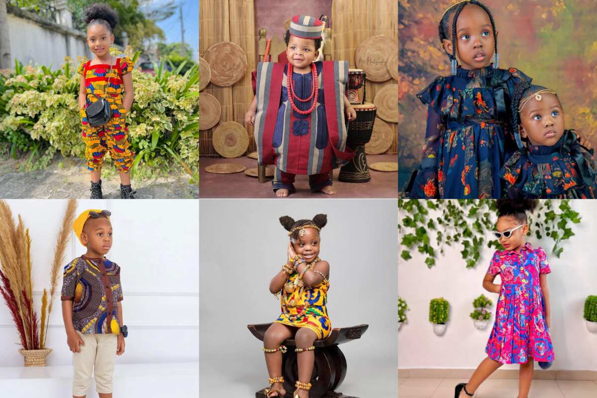 75 latest children's Ankara styles in 2023: for boys and girls (with photos)  