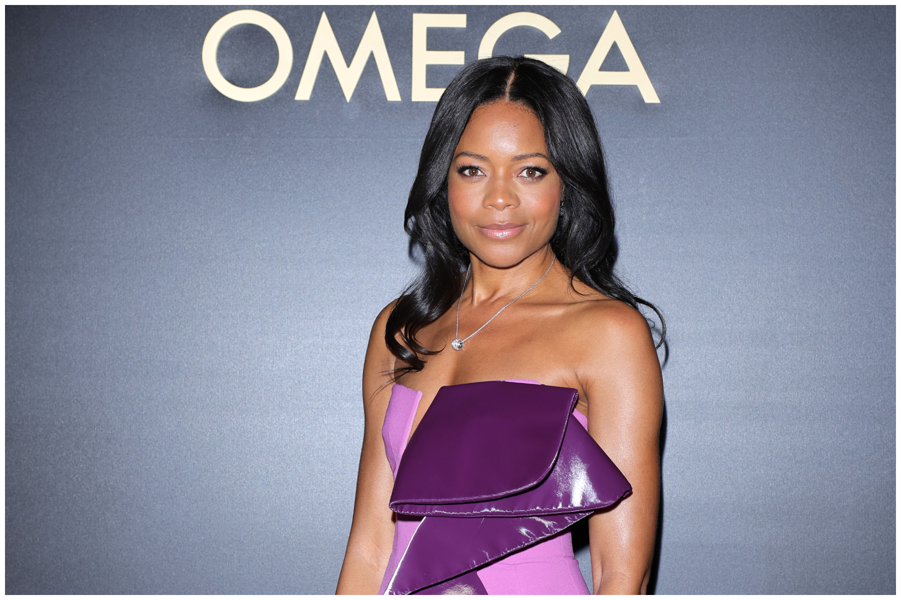 Naomie Harris attends the "Icons Shine with OMEGA in Milan" event at Maka Loft