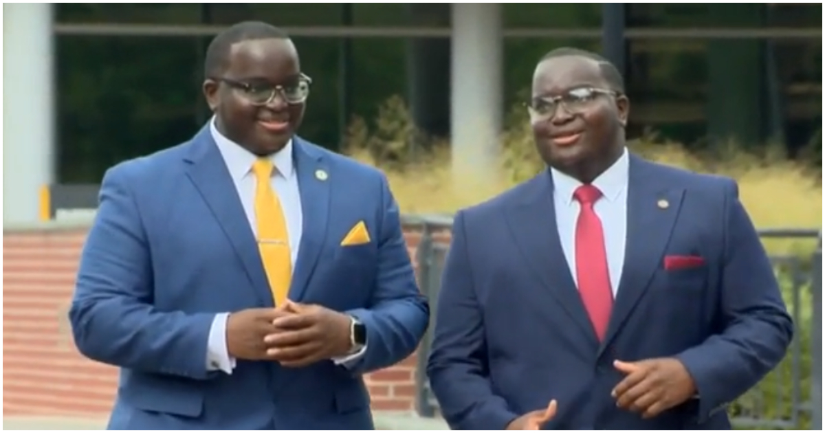 Twin brothers give scholarships to people serving their community.