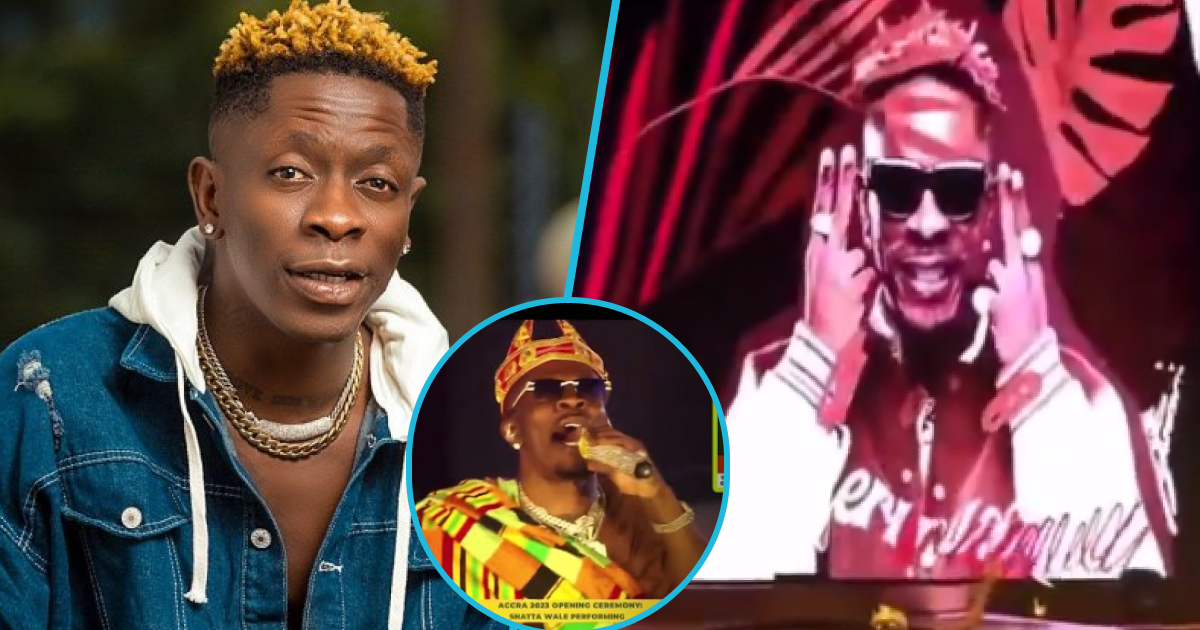 African Games 2023: Shatta Wale thrills fans with historic performance at opening ceremony: “He’s King”