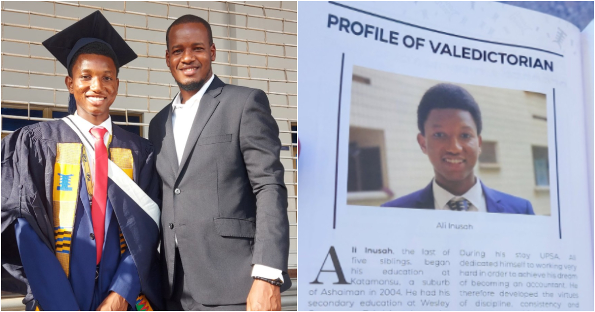 Ali Inusah: Ghanaian Student who Worked as Herdsman Emerges 2021 Valedictorian at UPSA