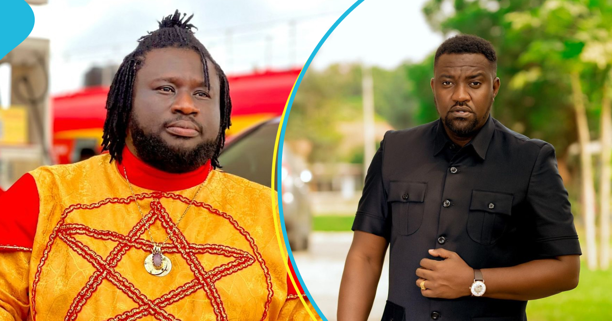 Ajagurajah sends prophecy to John Dumelo, says actor will never become president
