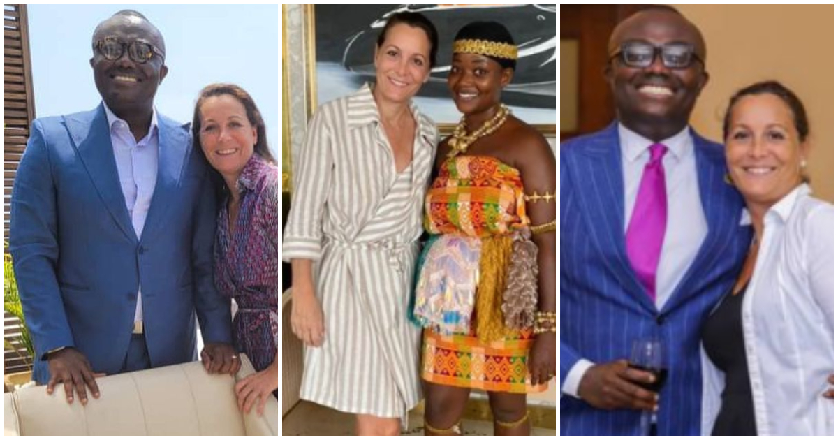 Anne Sophie Ave: Bola Ray Serenades Former French Ambassador With Traditional Drums on her 54th Birthday