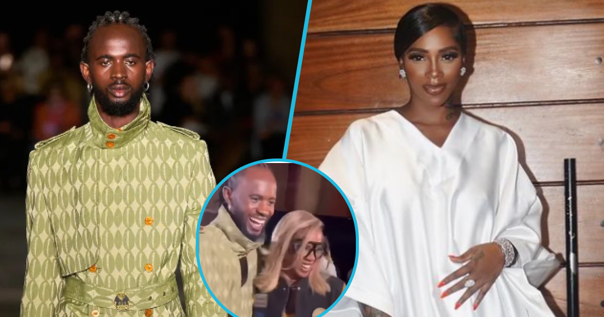 London Fashion Week 2024: Black Sherif and Tiwa Savage look stunning as they vibe at UK event, video wows fans