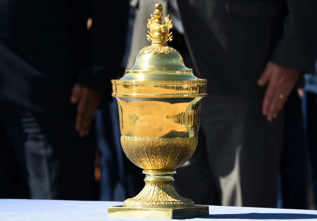 The golden urn containing  the heart of Brazil's founder and first ruler, Emperor Pedro I, has arrived in Brazil from Portugal ahead of the South American nation's 200th anniversary