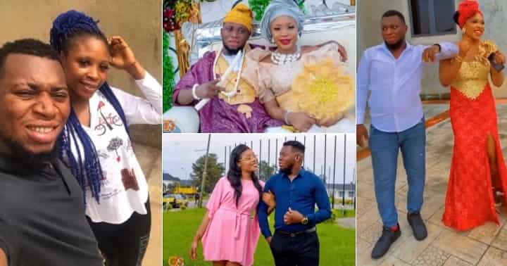"From side chick to oga wife": Nigerian lady steals man from his girlfriend, marries him, video trends