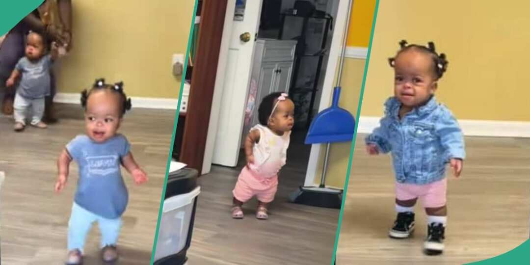 Mum of twin girls with dwarfism picks them up from daycare in video: "Such beautiful babies"