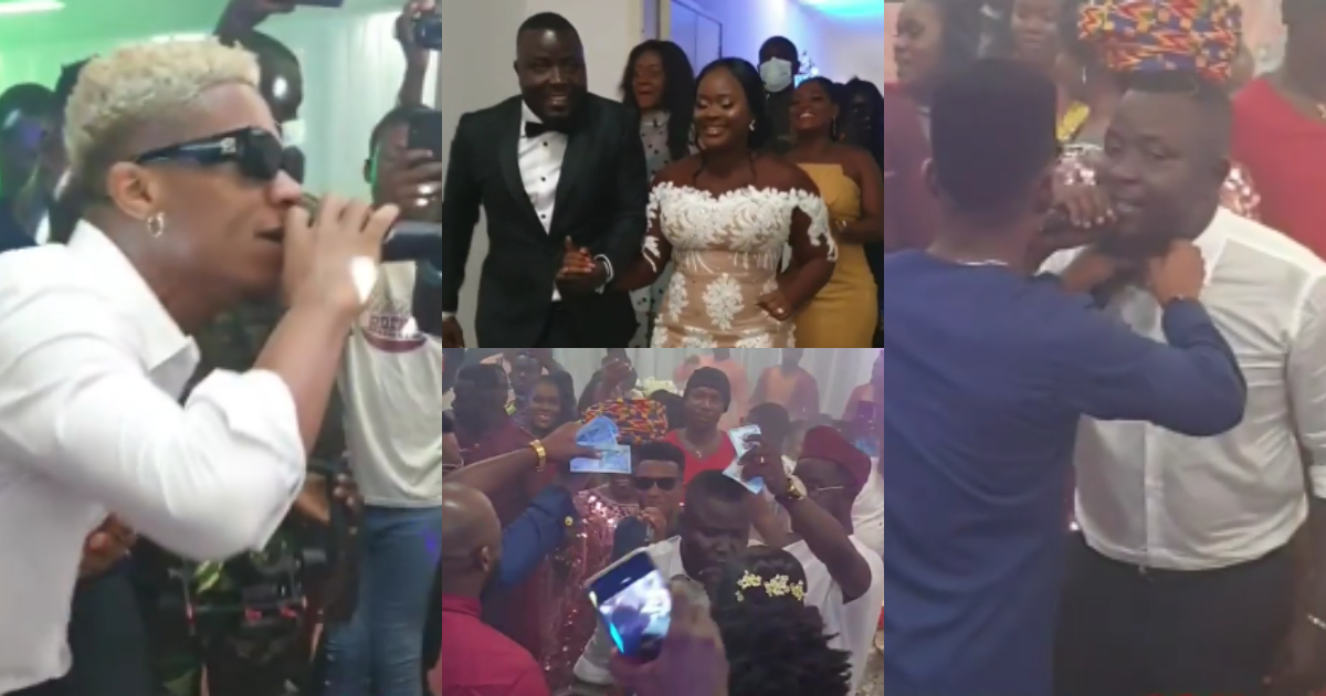 Dr Pounds: Kofi Kinaata, KiDi, other stars perform at Hitz FM presenter's wedding; video drops