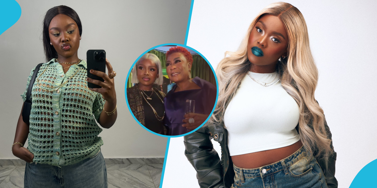 Gyakie spotted in Los Angeles chilling with Teni and Burna Boy's mum