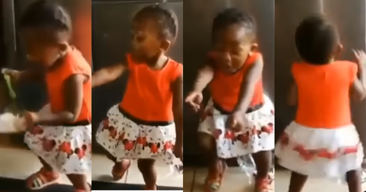 Little girl Makes Beautiful Dance Moves to Stonebwoy’s Putuu song in Video