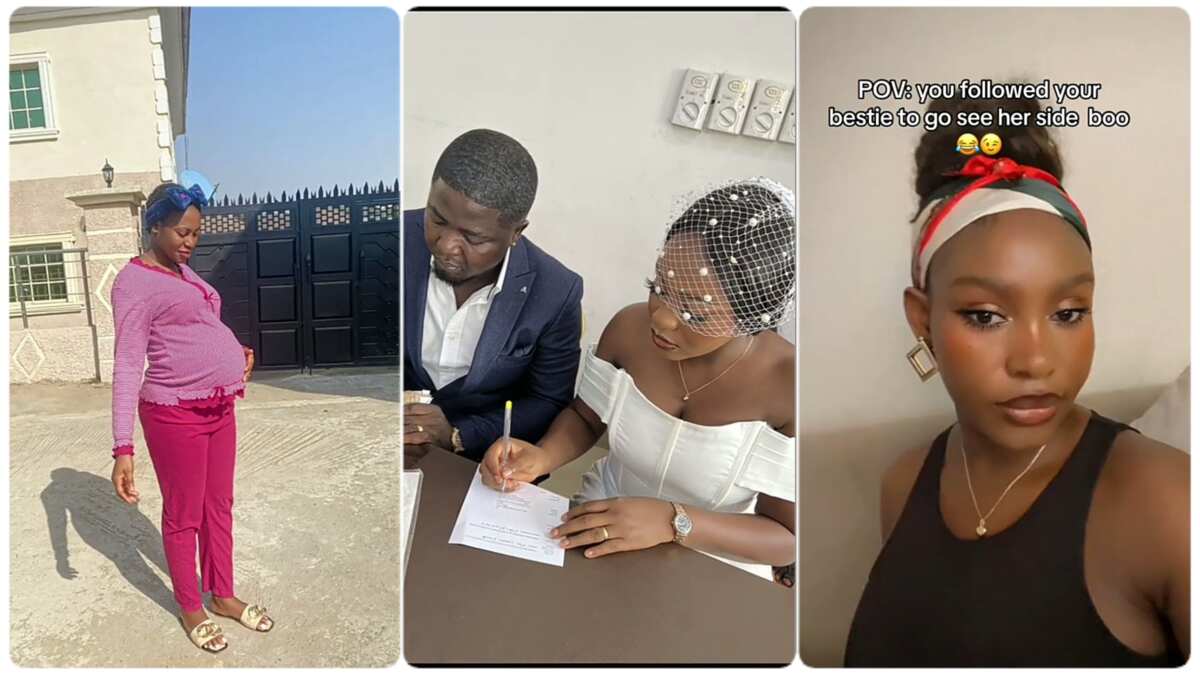 "You saved the man from wasting his time and money with her": Lady marries her friend's side boo