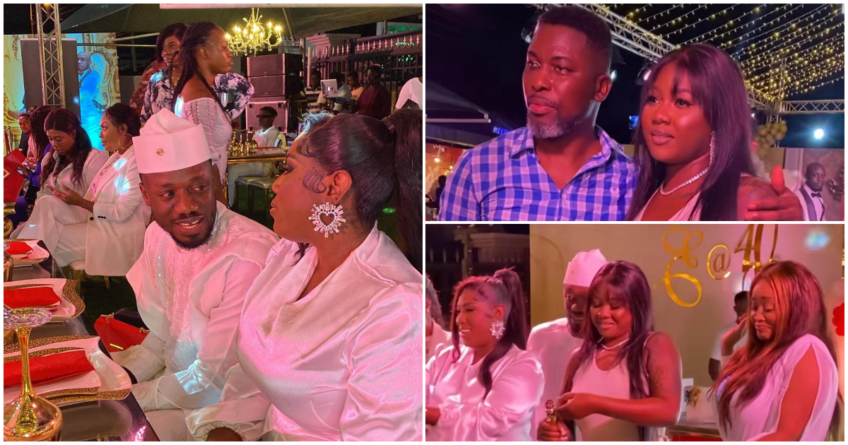 United Showbiz Host MzGee And Salma Mumin Show Skin In White Stylish Outfits At Nkonkonsa's Birthday Party