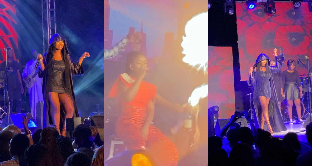 Gyakie wows fans with her sold-out Kumasi concert; videos and photos pop up