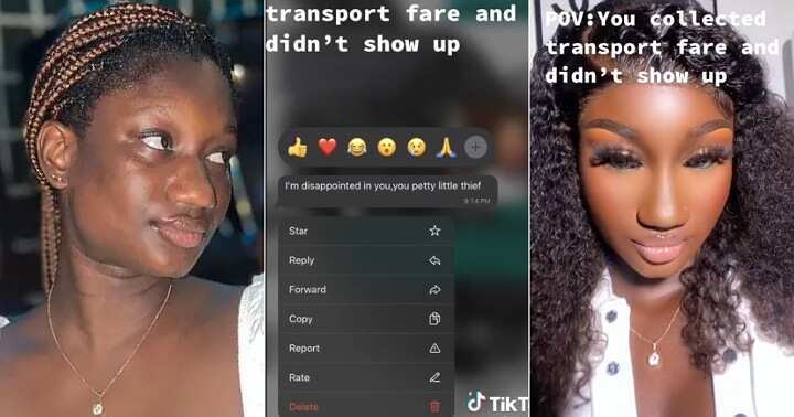 Man blasts lady who failed to show up after collecting transport fare