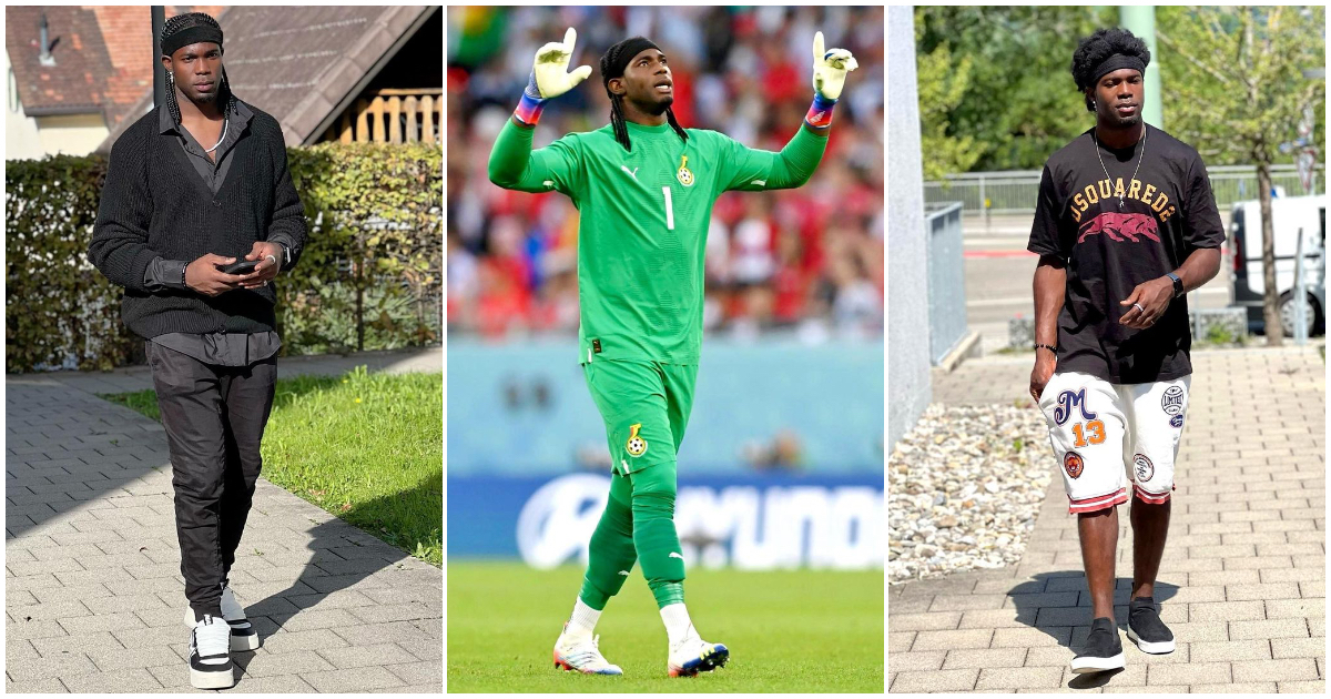 Lawrence Ati Zigi: 5 photos of Black Stars Goalkeeper that prove he has a future career in modelling