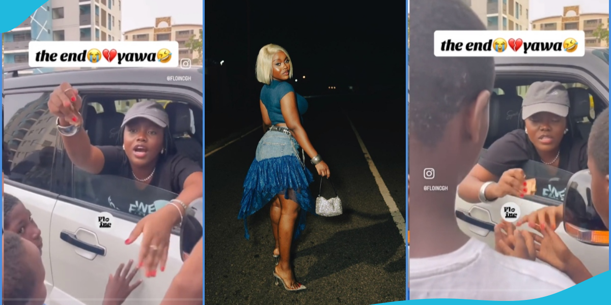 Gyakie shares GH¢50 among five street kids in trending video, causes stir