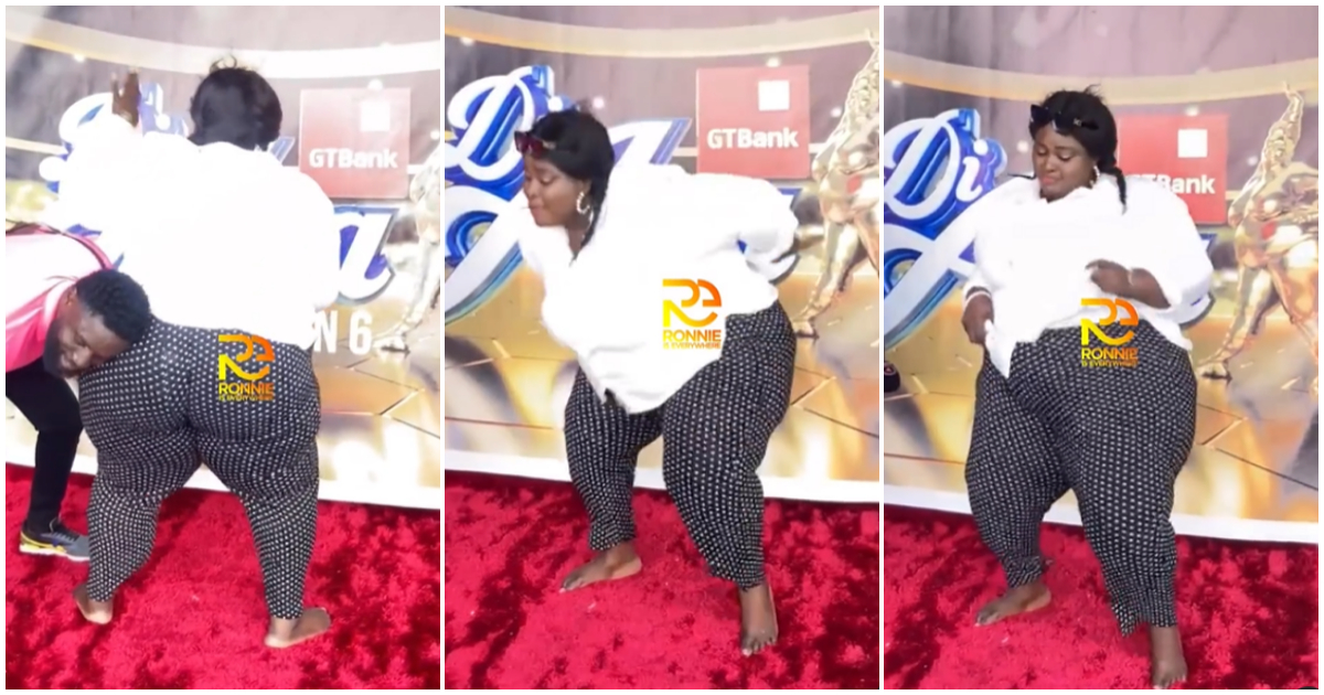 DiAsa: Plus-size dancer excites adult fans with fire dance moves on bare feet, flaunts backside in video