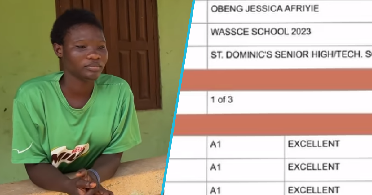 WASSCE 2023: Former St Dominics SHS student who bagged 8As needs support to study computer science