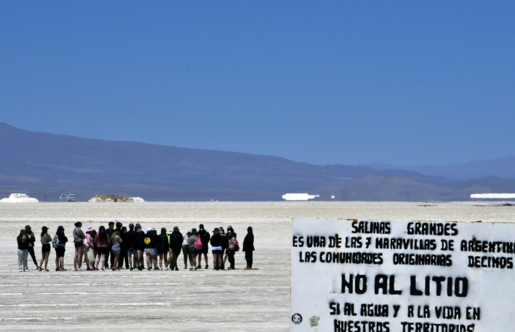 Some in the Salinas Grandes community in Argentina are against lithium exploitation