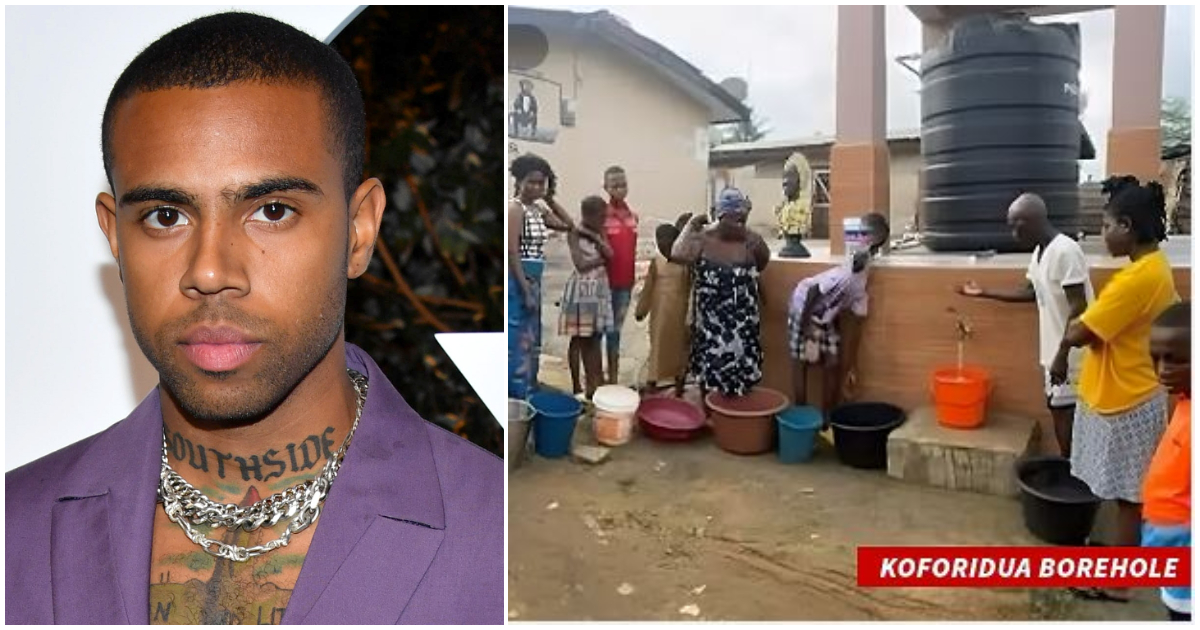 Vic Mensa constructs boreholes for villages in Ghana